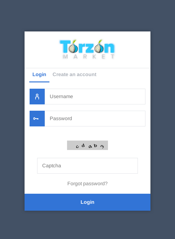 Captcha TorZon Market